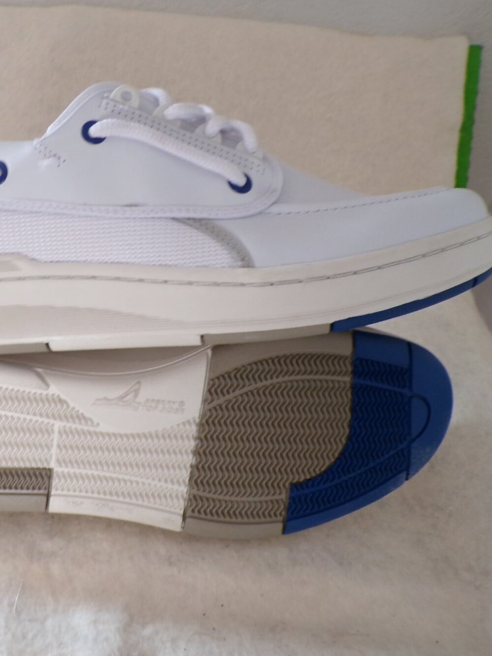NEW Sperry Top Sider Boat Shoes US12 White STS25901 SIZE 12